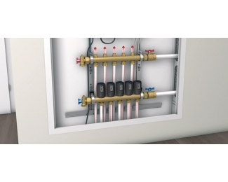 Caja blanca empotrable para colectores Roth