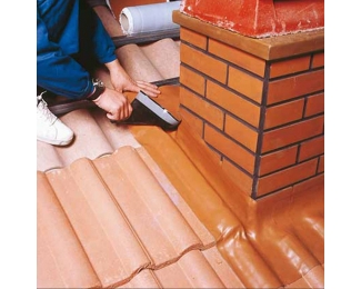 Banda impermeabilizante Wakaflex 5m x 280mm rojo