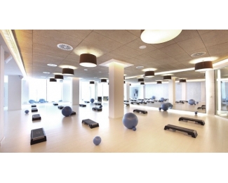 Panel acústico Celenit AB micro 600x600x35mm para falsos techos y revestimientos