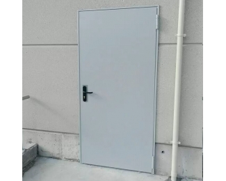 Puerta cortafuegos EI2 120 con ojo de buey Ø250mm 1000x2035mm empujar izquierda Novoferm Project