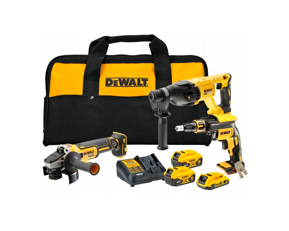 Kit herramientas eléctricas para pladur Dewalt DCK304P2-QW 18 V XR