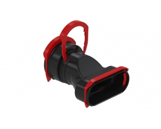 Racord de transición ComfoFlat 51 - ComfoTube 75/90 Zehnder 990322204