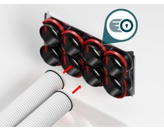 Placa de distribución Zehnder ComfoWell Therm para ComfoTube Ø90