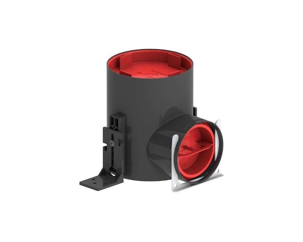 Boca de ventilación ComfoTube 75 Zehnder Plenum TVA-P 75