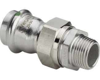 Racor de empalme Sanpress Inox Viega 2365