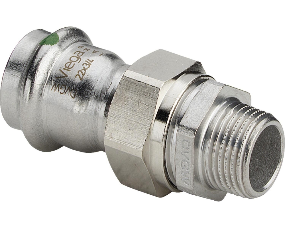 Racor de empalme Sanpress Inox Viega 2365