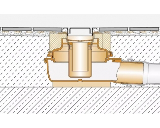 Set completo de desagüe lineal para ducha Schlüter KERDI-LINE-H 50 G2