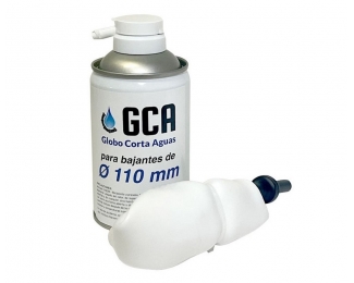 Globo corta aguas para bajante de Ø110mm