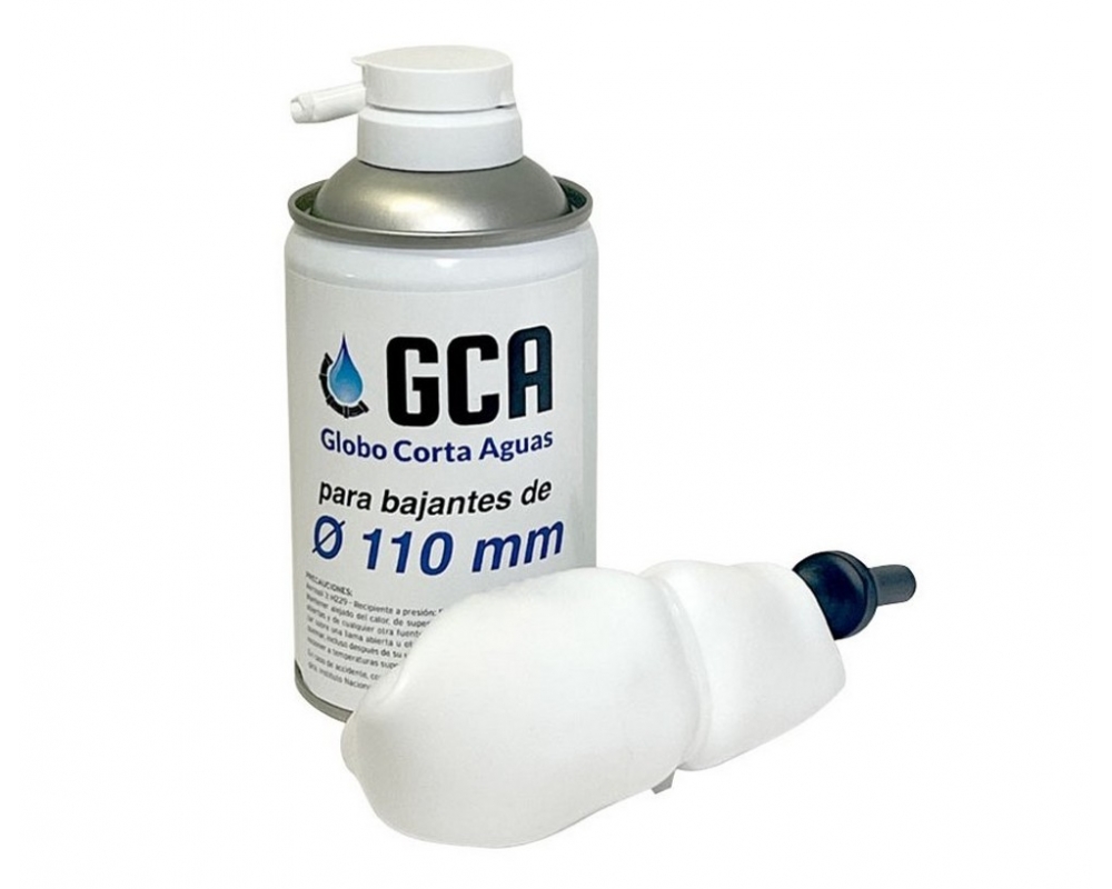 Globo corta aguas para bajante de Ø110mm