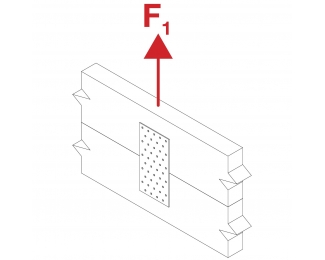 Placa perforada 120x220mm Simpson NP20/120/220