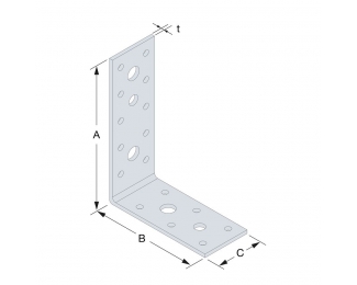 Escuadra reforzada Simpson AG40312