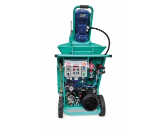 Enfoscadora proyectadora con compresor 400L/min Koine 3.1 Coat monofásica