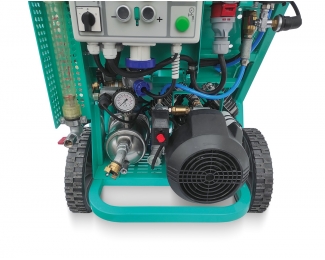 Enfoscadora proyectadora con compresor 400L/min Koine 3.1 Coat monofásica