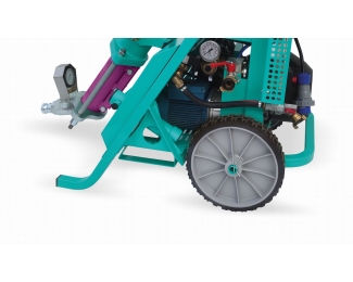 Enfoscadora proyectadora con compresor 250L/min Koine 3.1 monofásica