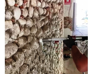 Enfoscadora proyectadora con compresor 250L/min Koine 3.1 monofásica