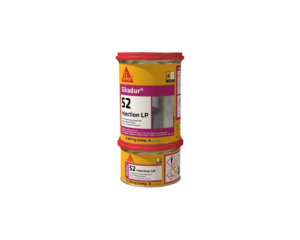 Resina de inyección Sikadur 52 Injection LP bote 1kg