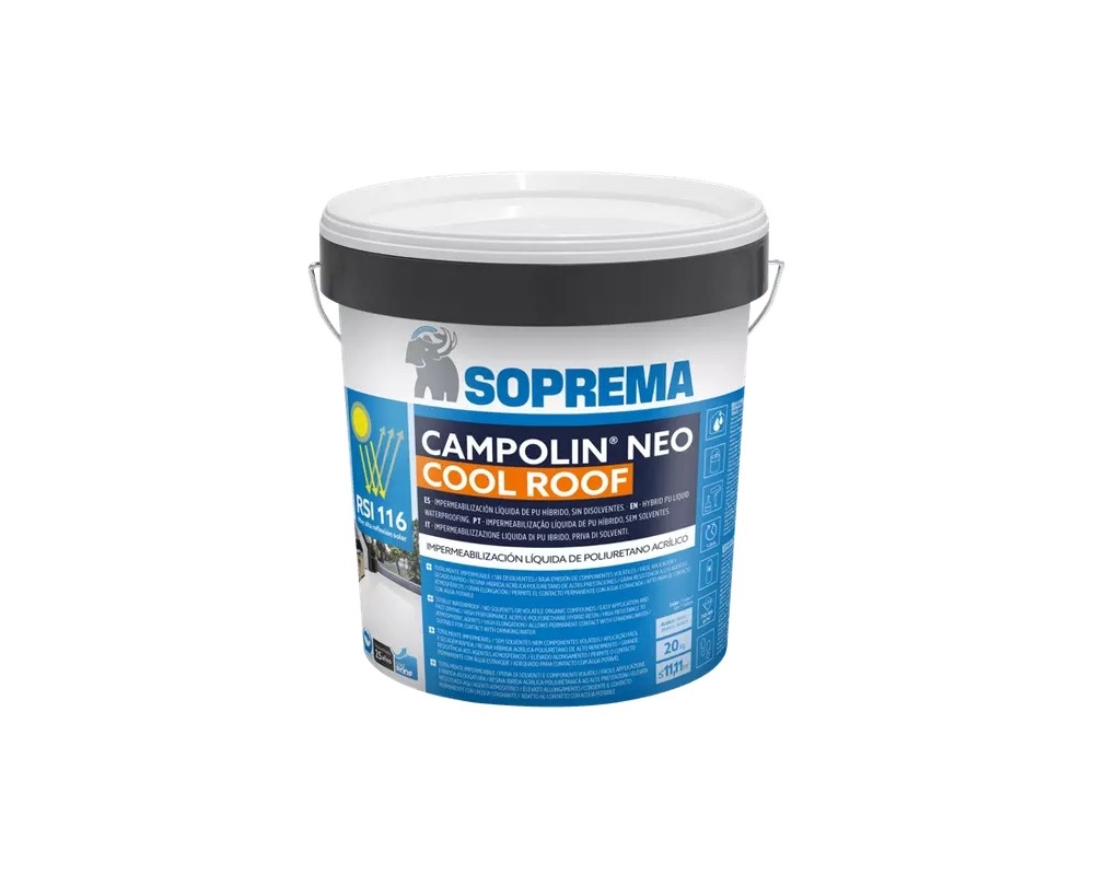 Resina híbrida de PU Campolin Neo Cool Roof 20kg