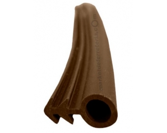 Burlete junta aislante de silicona marrón Virutex 1204081