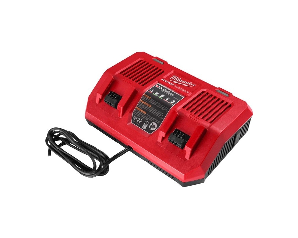 Cargador rápido doble puerto M18 Milwaukee M18DFC