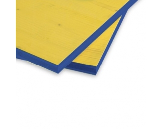 Tablero tricapa para encofrado con canto de poliuretano 2000x500x27mm