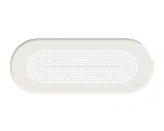 Rejilla Zehnder ComfoGrid Milano blanca 360x140mm