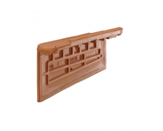 Remate recto izquierdo con borde grande Castilla Gelis Rouergue