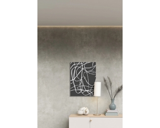 Perfil de aluminio LED para foseado en techo ILLU-A en mampostería y yeso laminado 2 ml