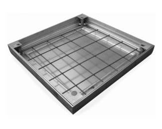 Tapa Rellenable de Aluminio 70x70 cm con Doble Junta y Estanqueidad