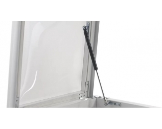 Claraboya Telescópica de Acceso a Cubierta 120x120 cm - Cúpula Hielo