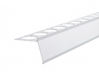 Perfil vierteaguas de aluminio lacado Novovierteaguas GT 75x2500mm