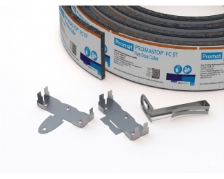 Collarín intumescente resistente al fuego Promat Promastop FC-ST banda 2250x55x5,5mm