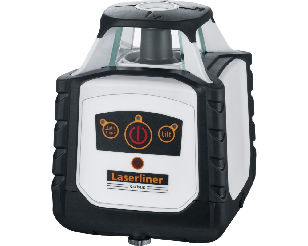 Laserliner Cubus 110 S Láser Rotativo Automático con Receptor y Función Pendiente
