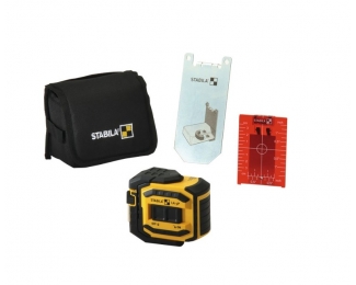 STABILA LA-5P 18328 Láser de 5 Puntos Autonivelante Profesional 90° y Plomada