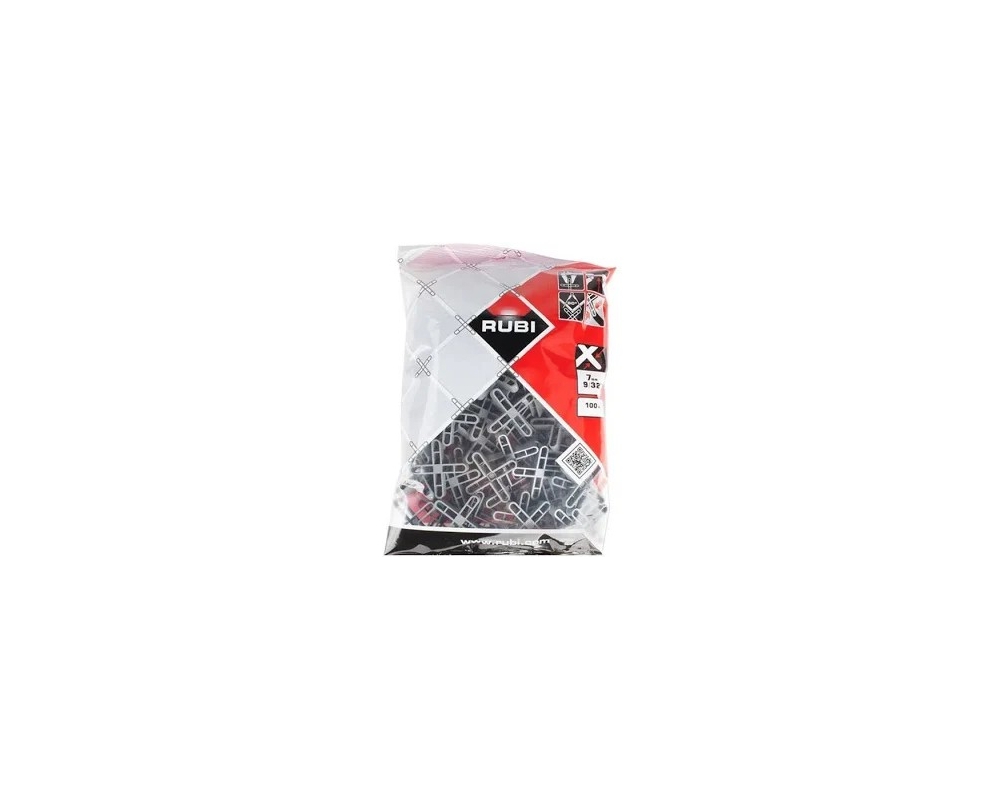 Cruceta para Juntas 7 mm Rubi 02904 (bolsa 100 uds.)