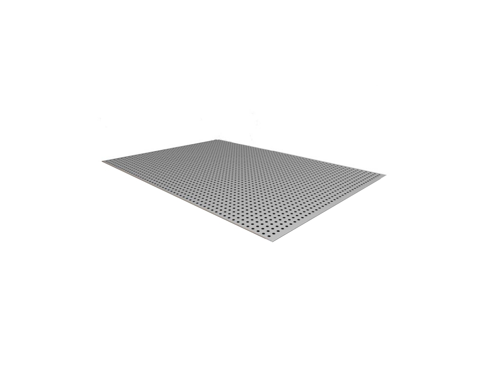 Remate aluminio perforado
