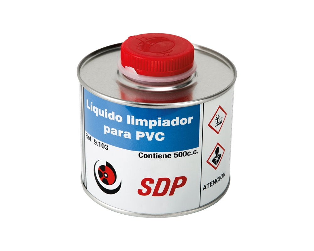 Líquido limpiador para PVC 500cc Nueva Terrain 9.103