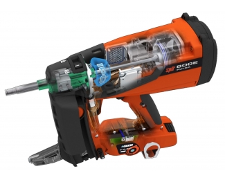 Clavadora a gas y batería Spit 800P en maletín