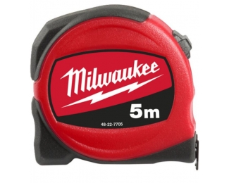 Flexómetro Slimline 5m x 19mm Milwaukee 48-22-7705
