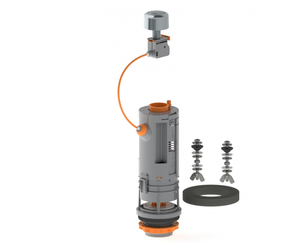 Mecanismo de descarga universal por cable Prhie Niágara + 70355