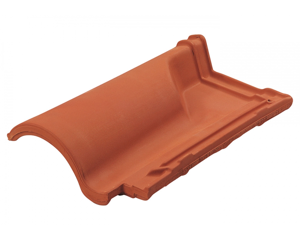 Teja de ventilación mixta grande La Escandella Q19 roja