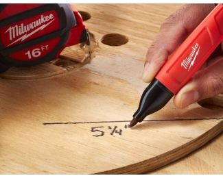 Marcador permanente Milwaukee Inkzall punta cincel 48-22-3103 Marcador permanente Milwaukee Inkzall punta cincel 48-22-3103