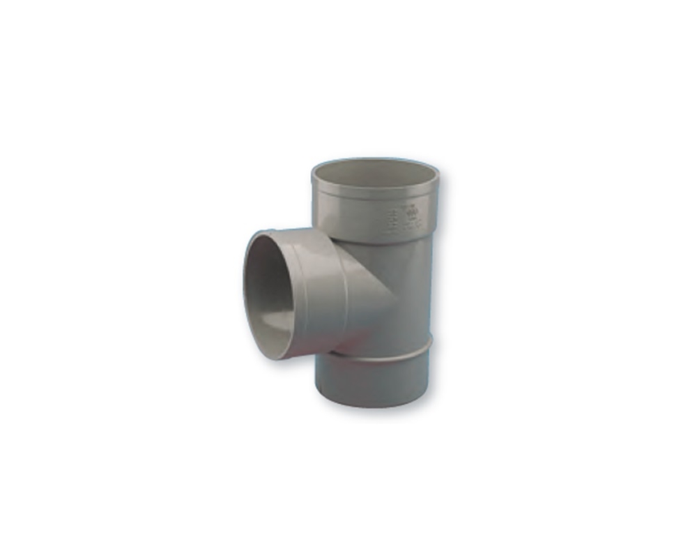 Injerto simple macho-hembra 87º 30' junta pegada Adequa