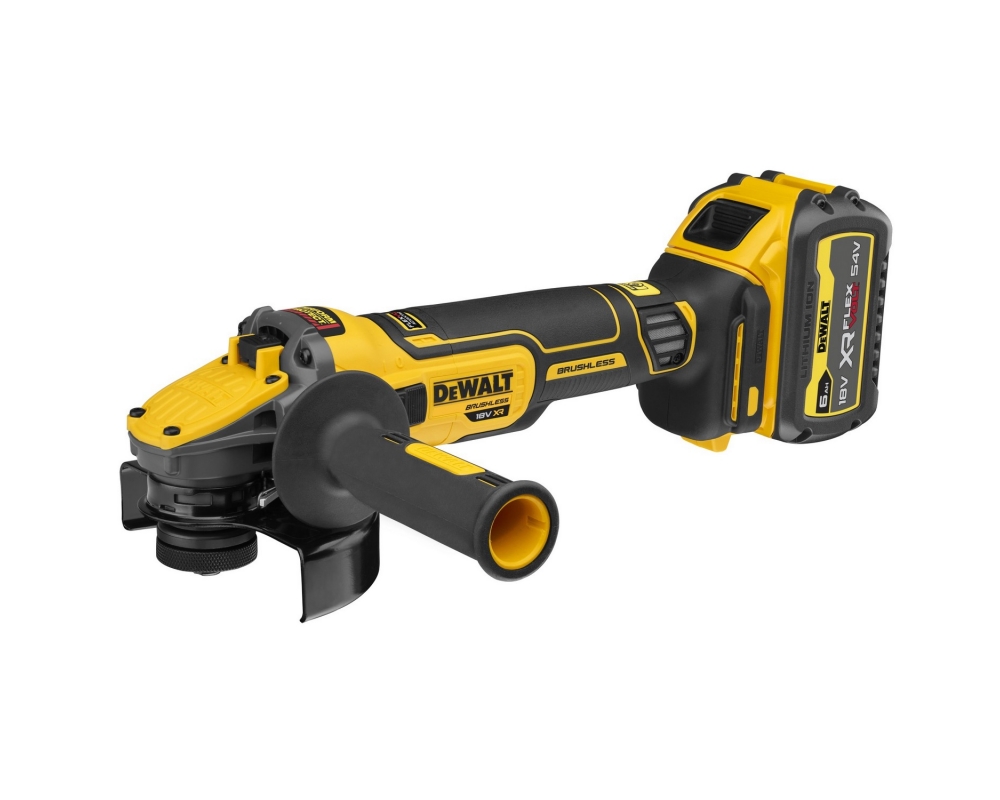 Mini-Amoladora XR 18V 6Ah 125mm FV Advantage Dewalt DCG409T1-QW