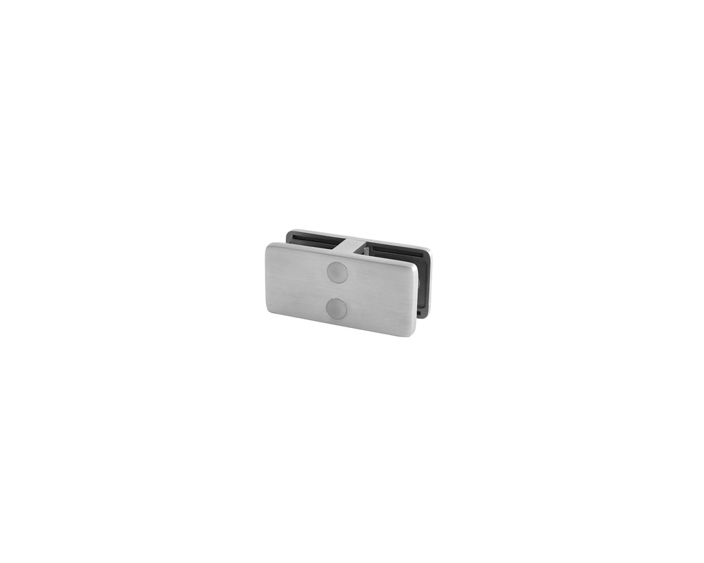 Conector rectangular para doble vidrio satinado Q-railing 144270-22-12