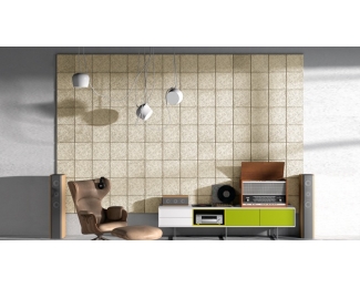 Panel acústico fonoabsorbente natural 29x29cm Legnomuro