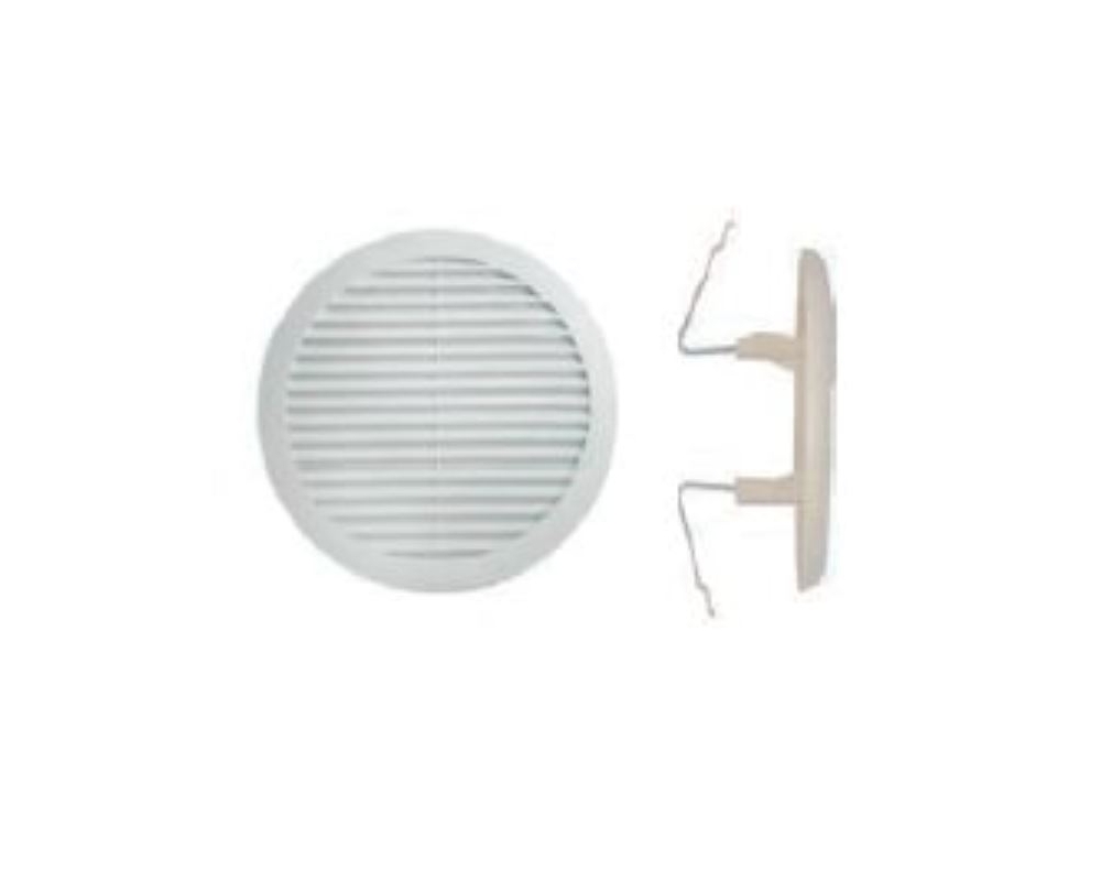 Rejilla de ventilación circular con muelle Ø140-200mm Suimco RV200RPL