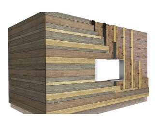 Lana de roca Rockwool Ventirock Duo 1350x600x180mm (paq. 2,43m²)