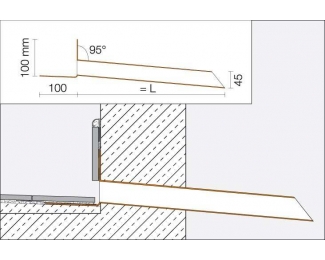 Imbornal inoxidable para desagüe Schluter KERDI-DRAIN-SP-E
