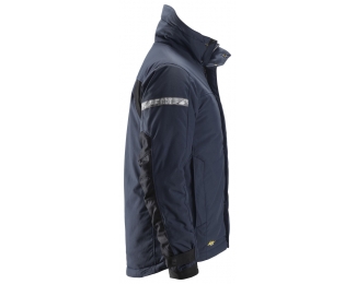 Chaqueta invierno AllroundWork 37.5 azul marino - negro Snickers 1100
