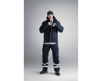 Chaqueta invierno AllroundWork 37.5 azul marino - negro Snickers 1100